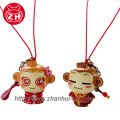 Keychain Plastic Toy, Animal Monkey